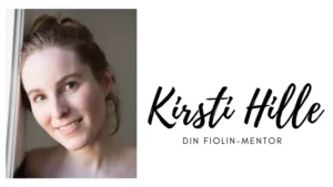 kirsti.music AS | Kirsti Hille - Fiolinlærer og artist