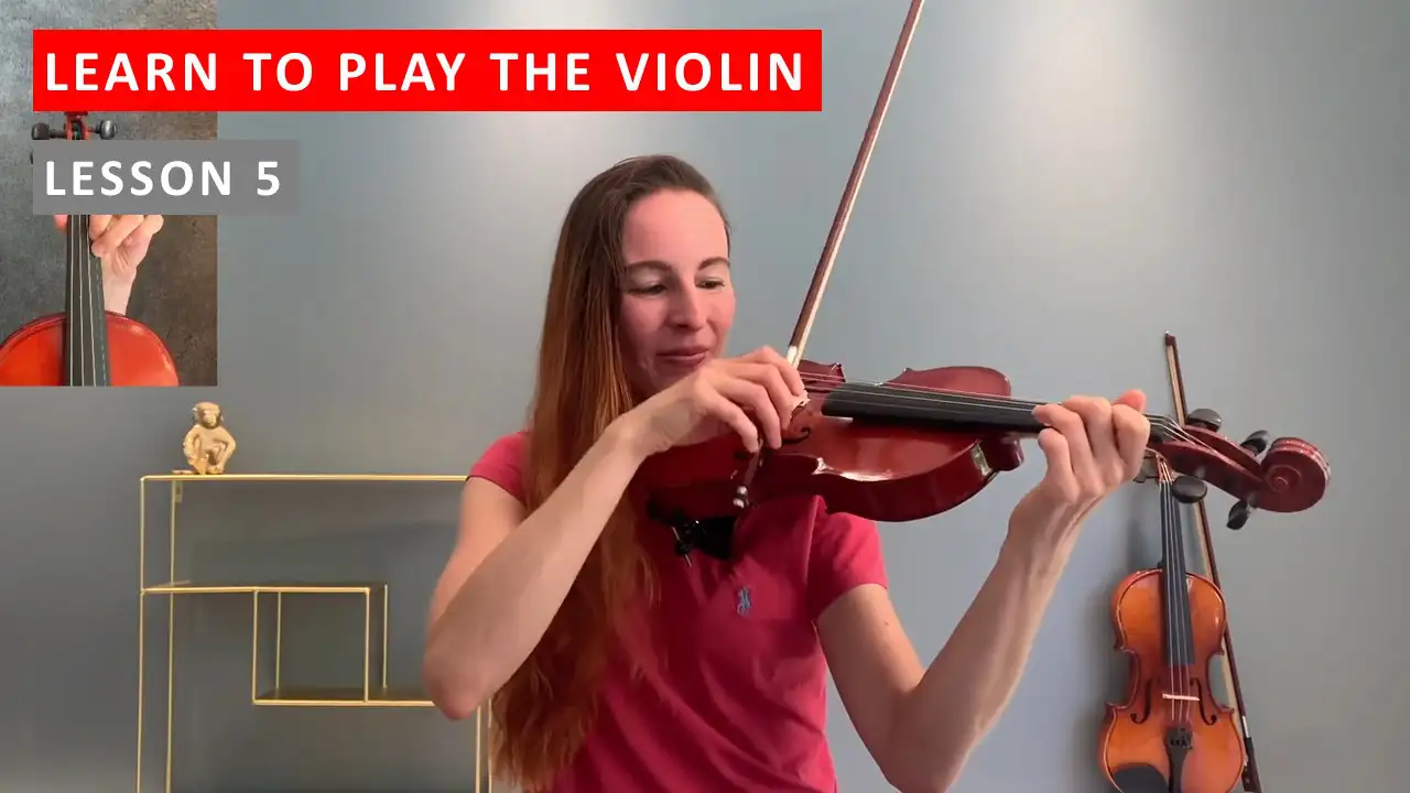 Learn to play the violin in a supercool way – English - Lesson 5 Dance Monkey 2