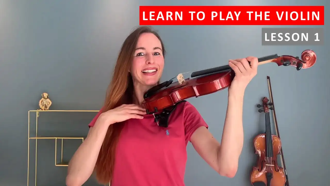 Learn to play the violin in a supercool way – English - Lesson 1 Holding the violin