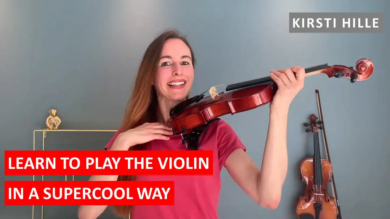 Learn to play the violin in a supercool way – English