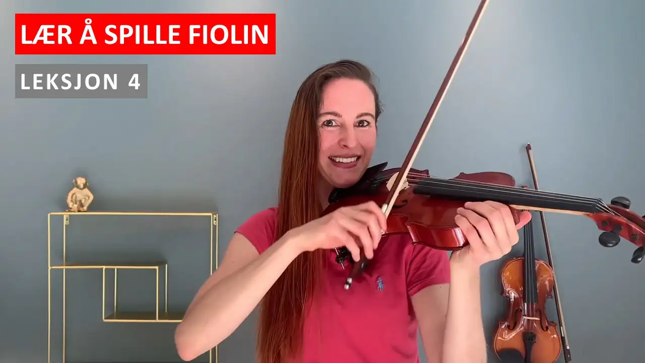 Lær å spille fiolin på en superkul måte – norsk - Leksjon 4 Dance Monkey 1