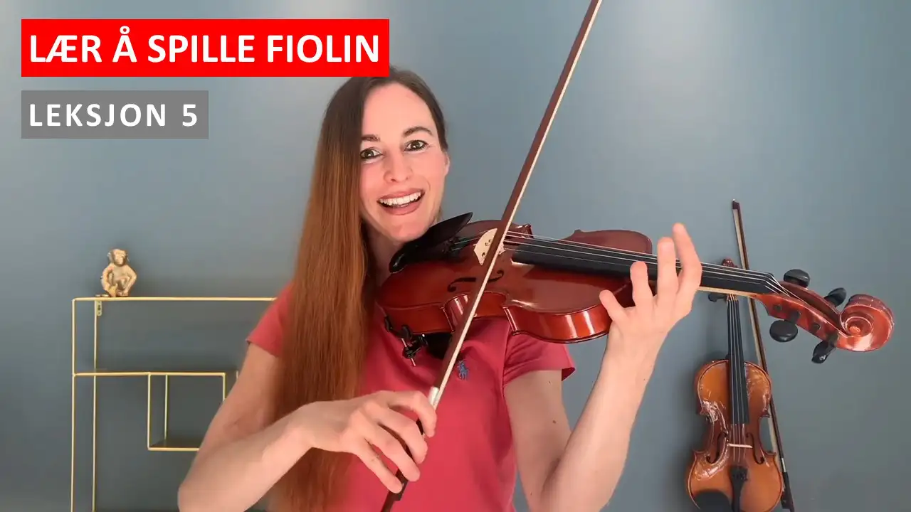 Lær å spille fiolin på en superkul måte – norsk - Leksjon 5 Dance Monkey 2