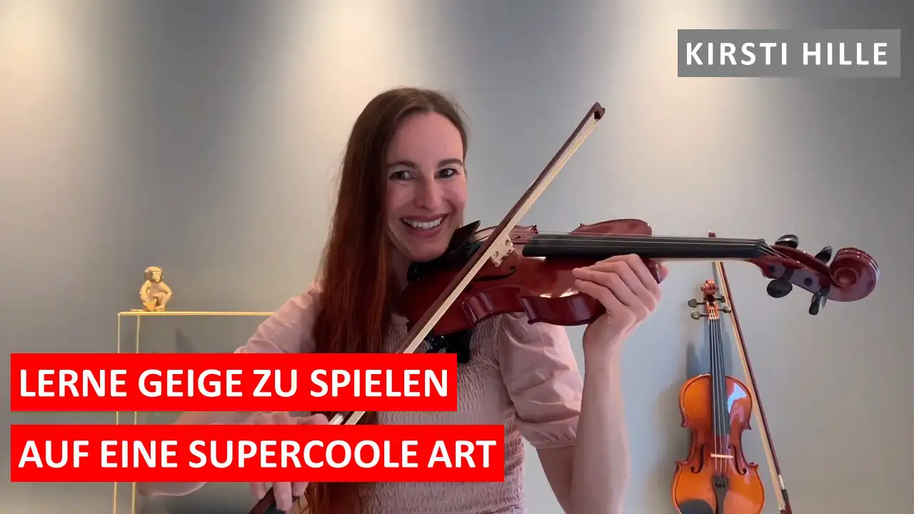 Lerne Geige zu spielen auf eine supercoole Art – Deutsch